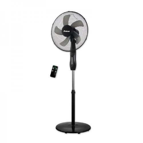 HIGH FLOOR FAN  PRSF-80719 40cm 5Φ 50W BLACK ΜΕ RC